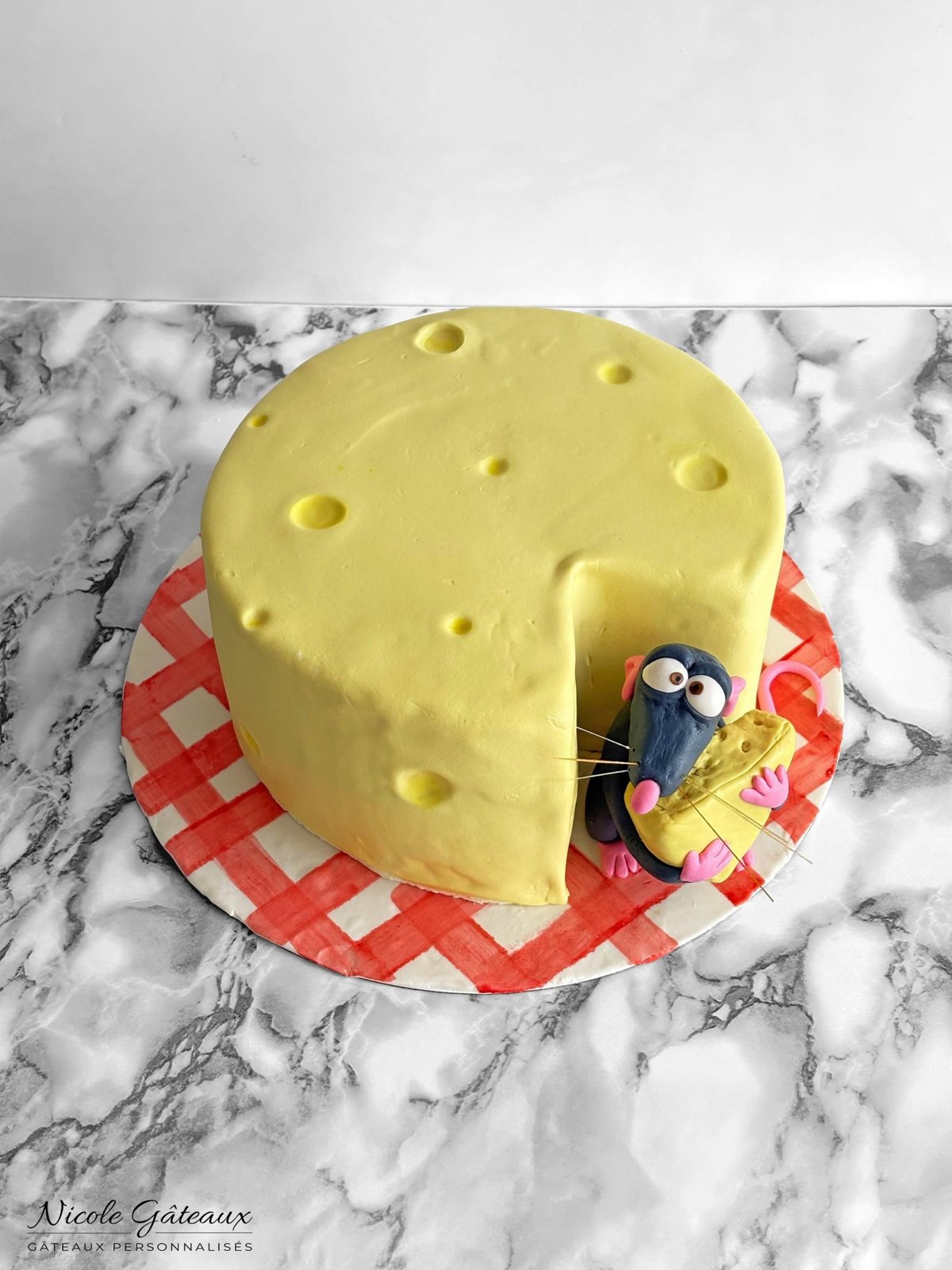 Gâteau fromage Ratatouille avec Rémy