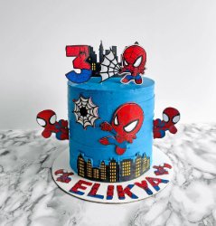 Gâteau Spider-Man, 3 ans d'Elijah